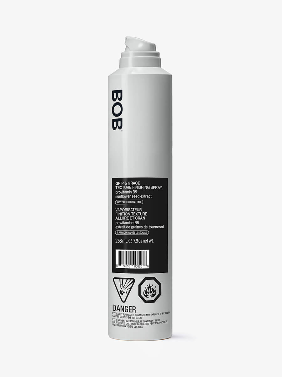 Grip and Grace Texture Finishing Spray – BACK OF BOTTLE ™ US